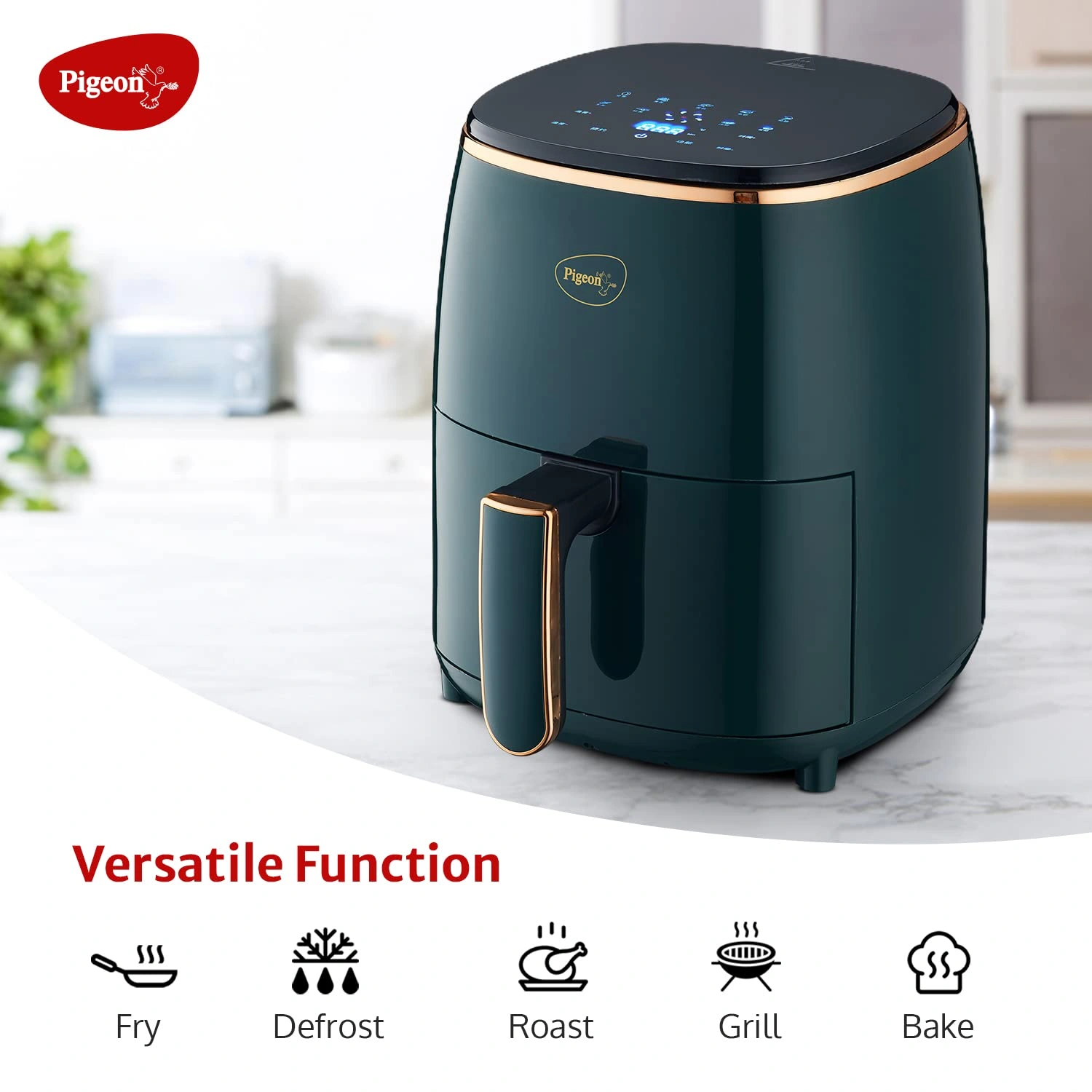 Pigeon Healthifry Digital Air Fryer | 4.2 Liter - Image 2