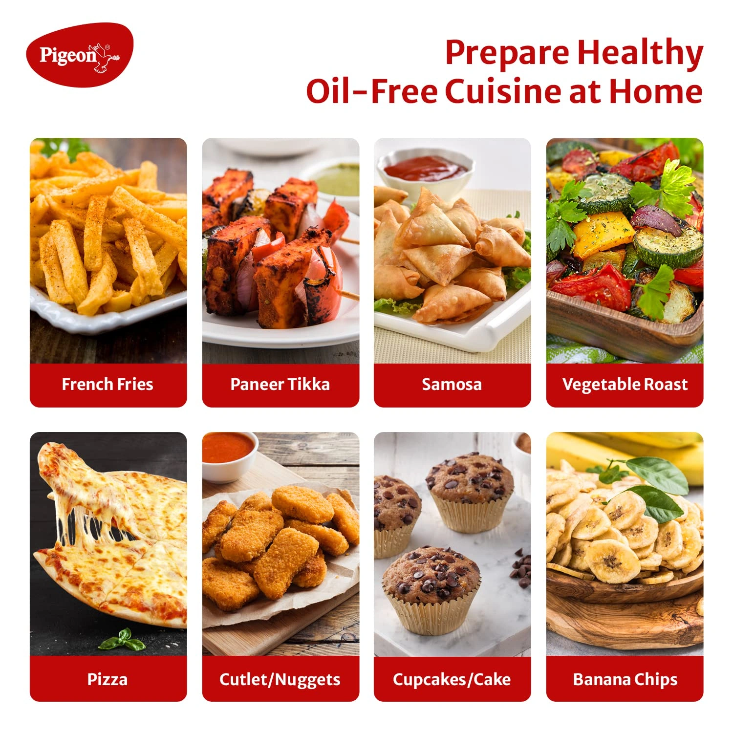 Pigeon Healthifry Digital Air Fryer | 4.2 Liter - Image 7