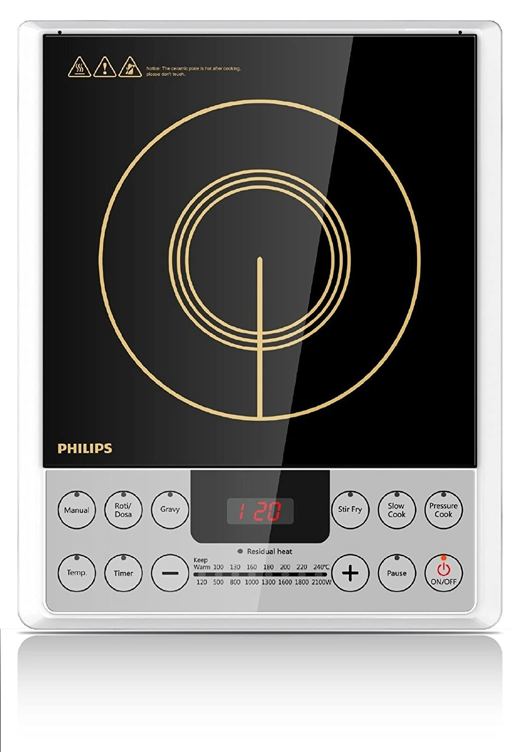 Philips HD4929/01 Viva Collection Induction Cooker - Image 3