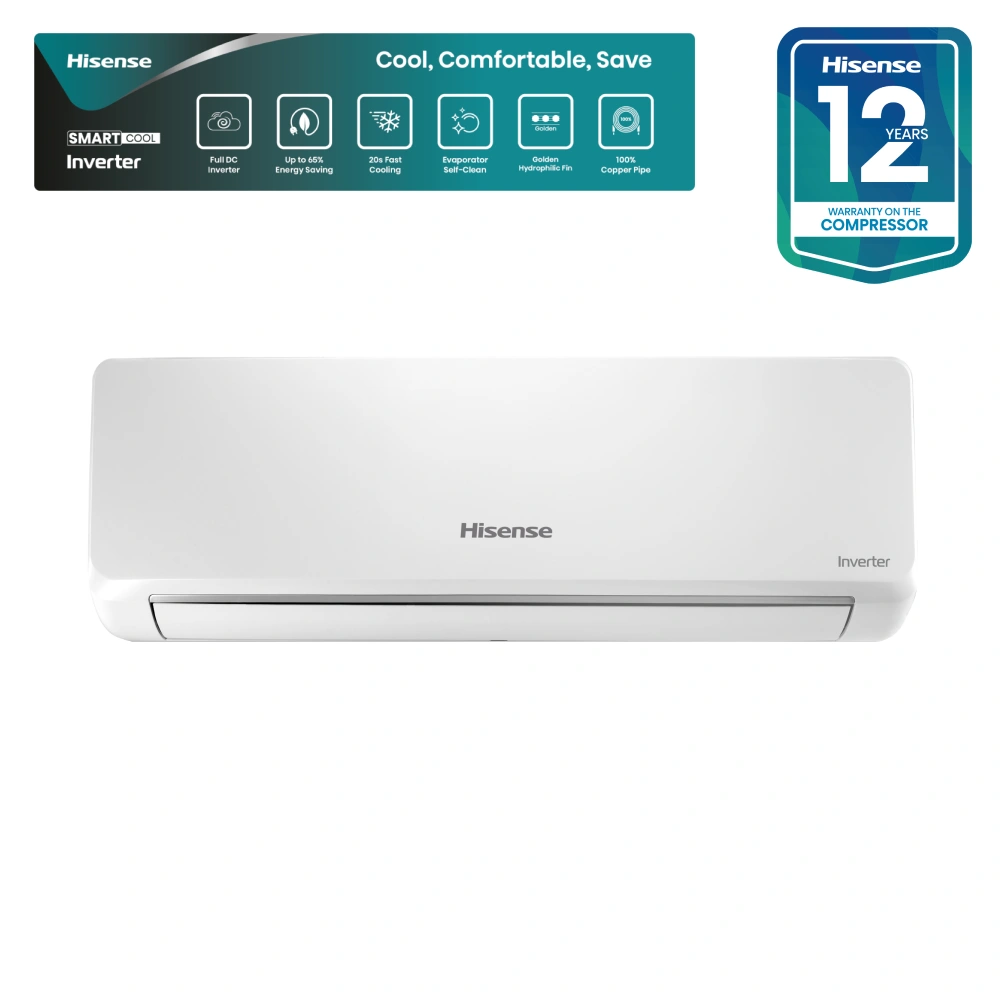 Hisense 1.5 Ton Inverter Air Conditioner (AS-18TW4RMATD01BU)