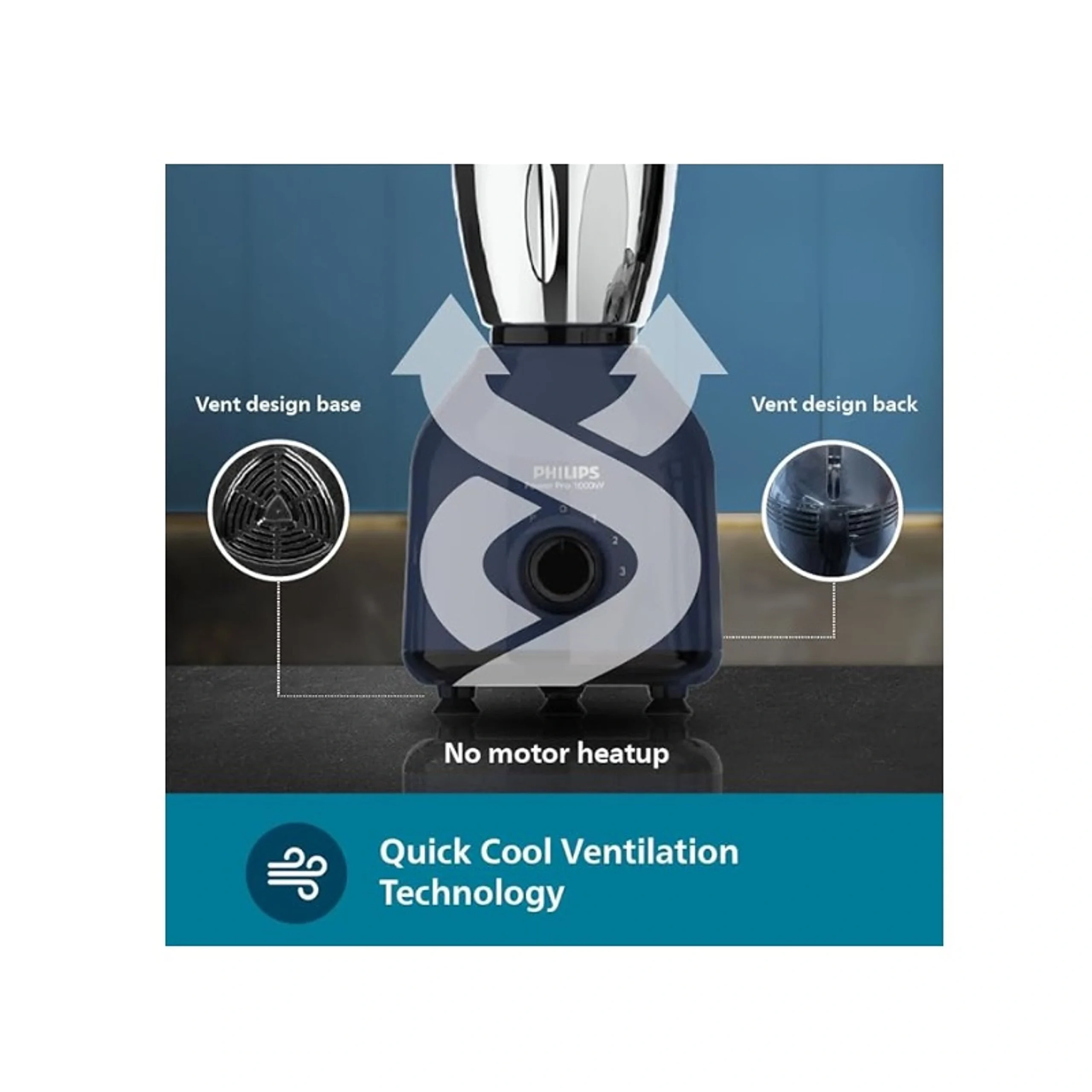 Philips HL7713 1000 watt Powerful Mixer Grinder - Image 3