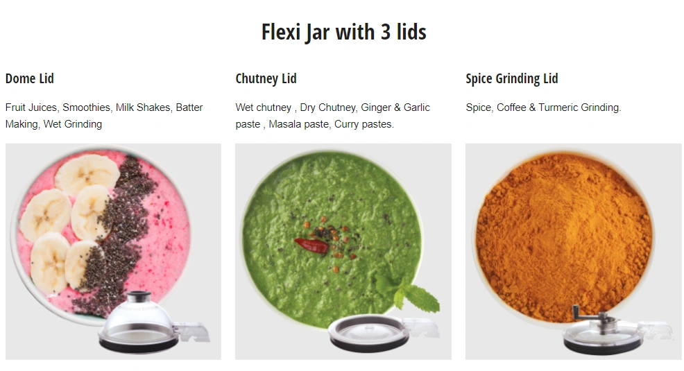 Panasonic MX-AE375 (Blue) Super Mixer Grinder | 2000 Watt - Image 8