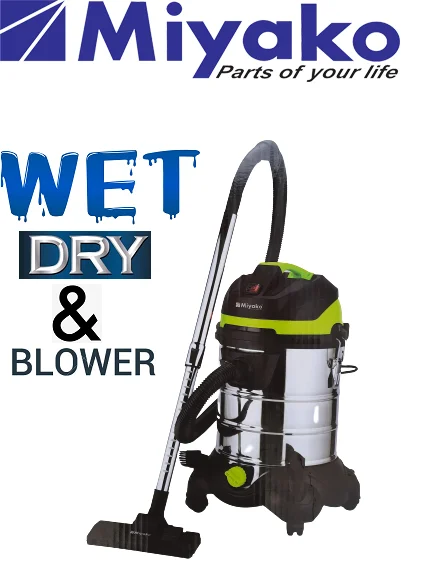 Miyako MVC-1625L Wet & Dry Heavy Duty Vacuum Cleaner | 1600 Watt - Image 3